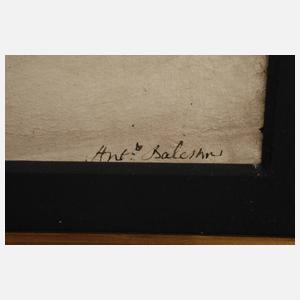 Antonio Balestra, attr., Weibliche Kopfstudie