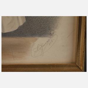 Rudolf Hoffmann, Kleines Mädchen mit Puppe