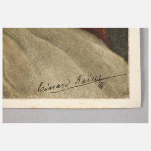 Eduard Kaiser, Drei Portraits nach Gemälden der Renaissance