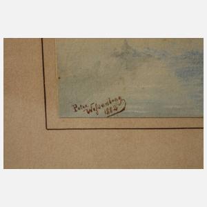 Peter Wehsenbong, Partie in den Alpen