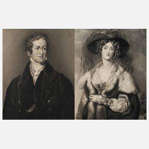 Paar Gründerzeitportraits