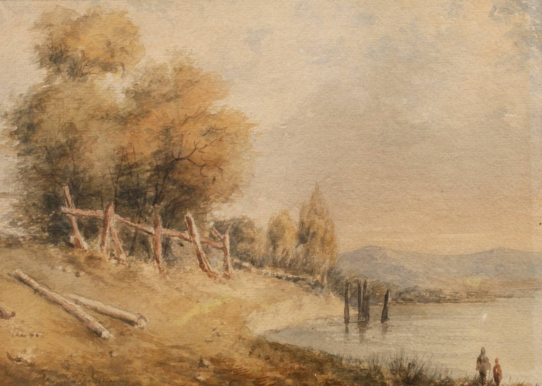 Seeufer im Alpenvorland