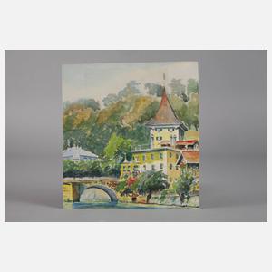 Cuno Amiet, attr., Sommerliche Berglandschaft