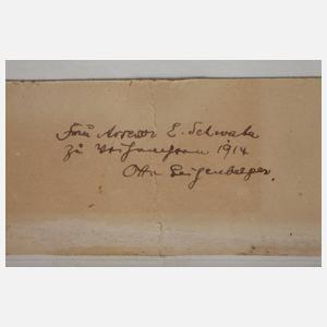 Otto Geigenberger, Berglandschaft mit Mond