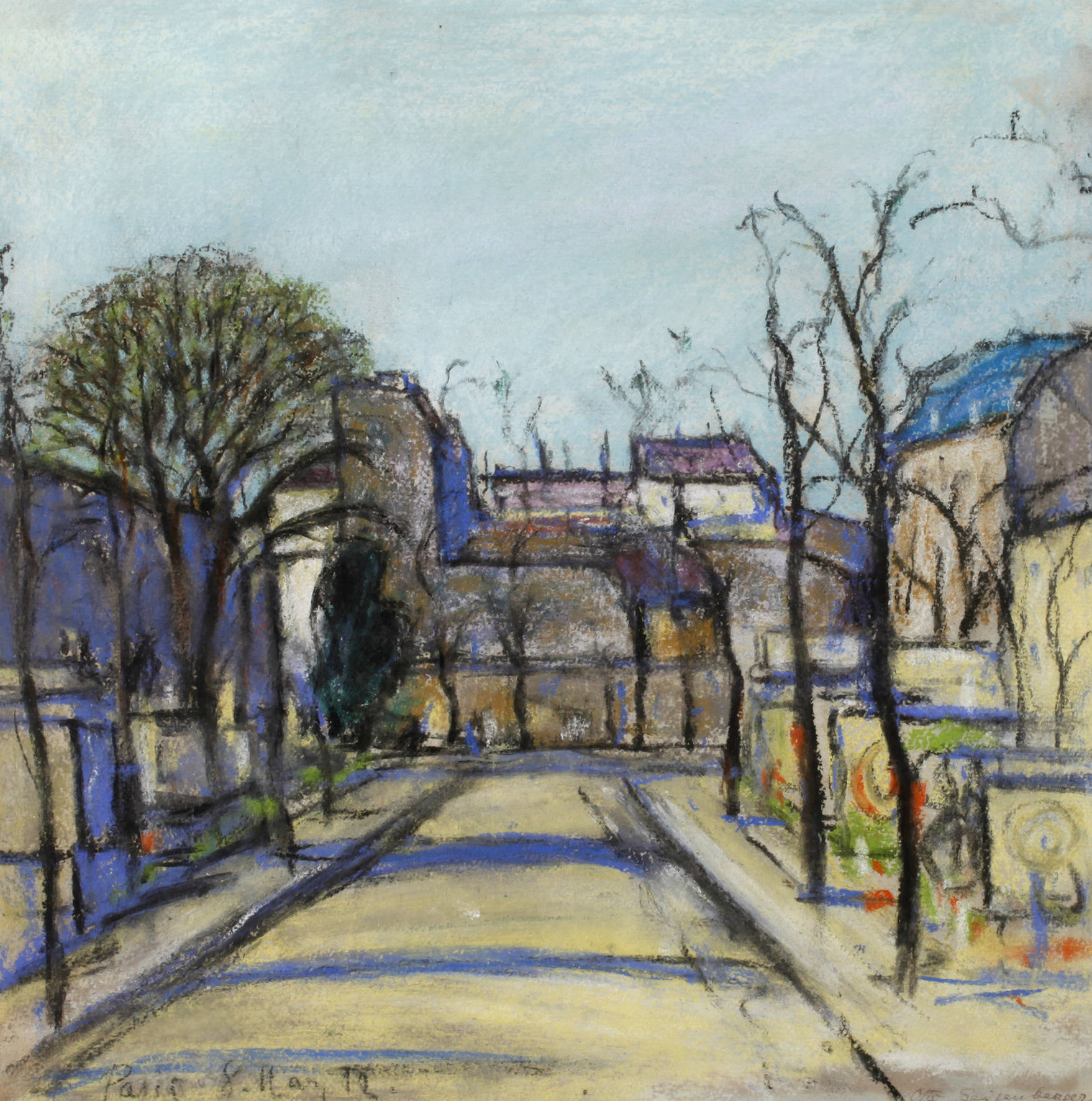 Otto Geigenberger, Frühlingstag in Paris