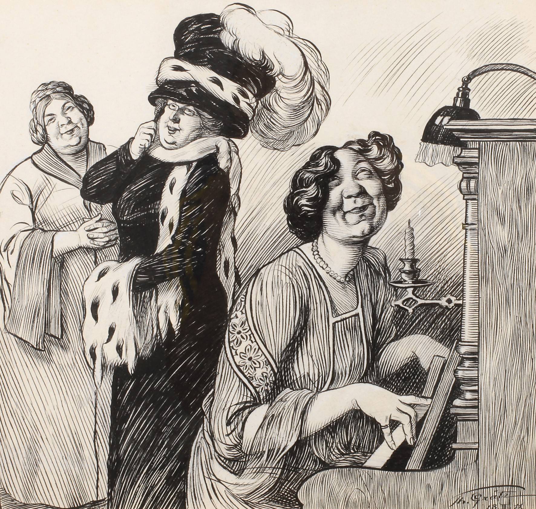 Theodor Grätz, Die Musenstunde