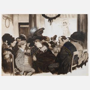 Eugen Kirchner, Im Varieté