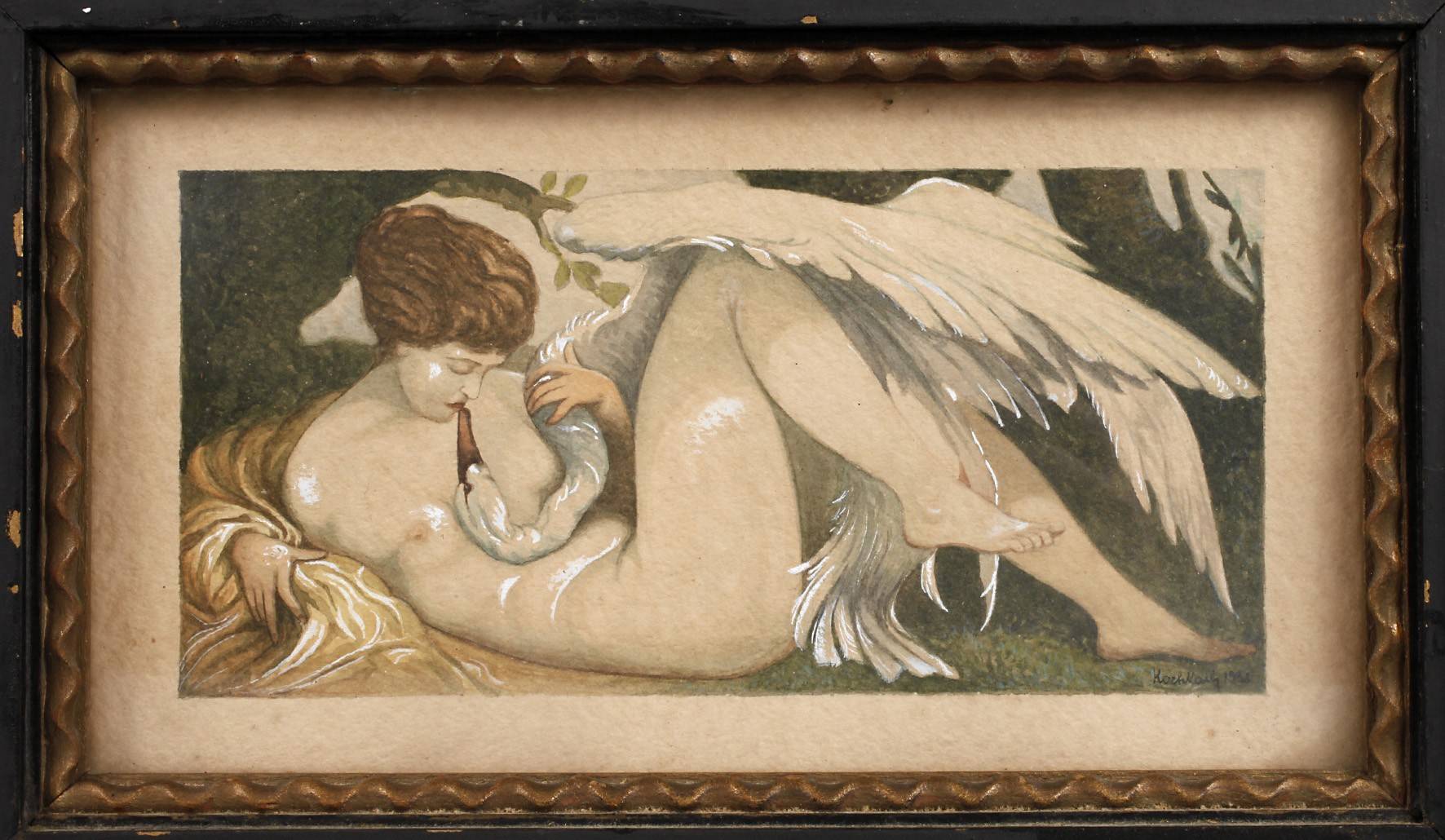 Karl Koch, Leda und der Schwan