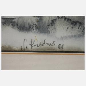 Gerald Kriedner, Konvolut Landschaftsdarstellungen