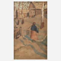 Isaak Iljitsch Lewitan, attr., Russische Dorflandschaft111