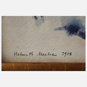 Helmuth Macke, Pferde auf der Koppel