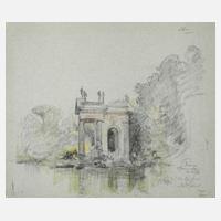 Prof. Max Friedrich Rabes, ”Garten der Villa Borghese”111