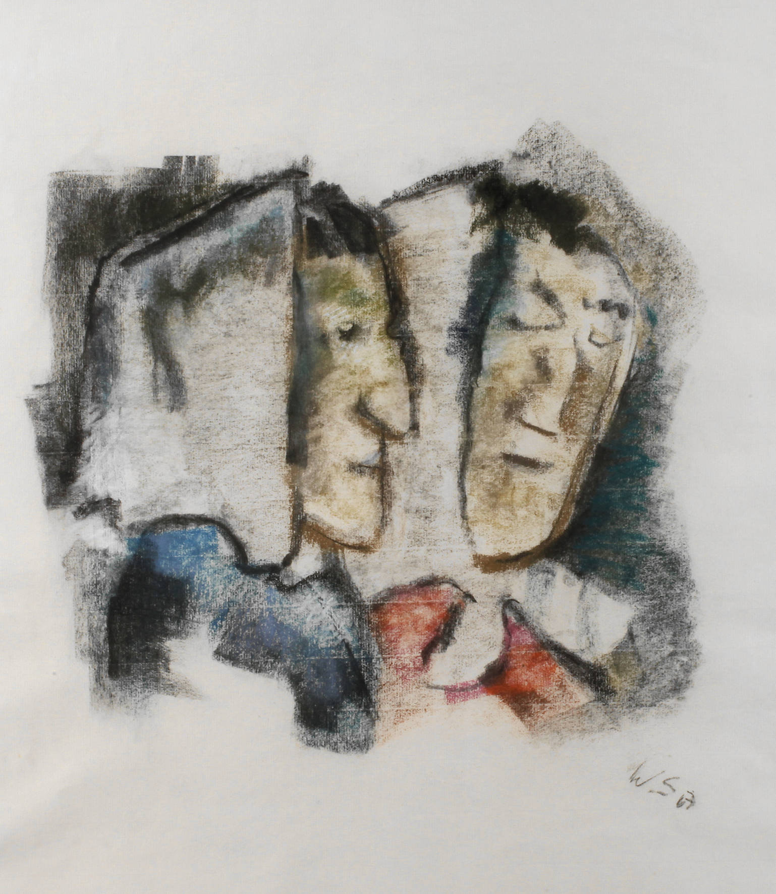 Werner Scholz, Zwei alte Bergbäuerinnen