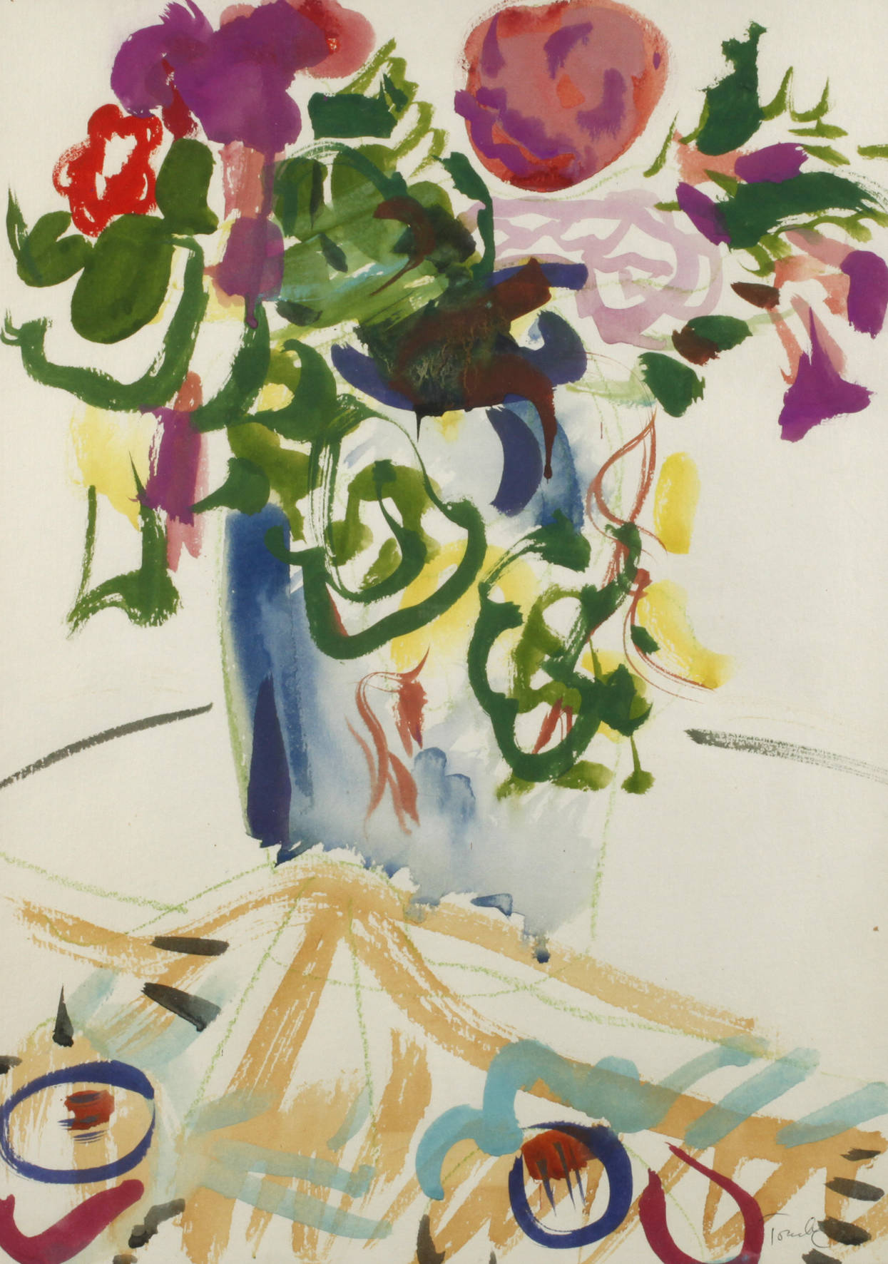 Therese Traube, Blumenstillleben