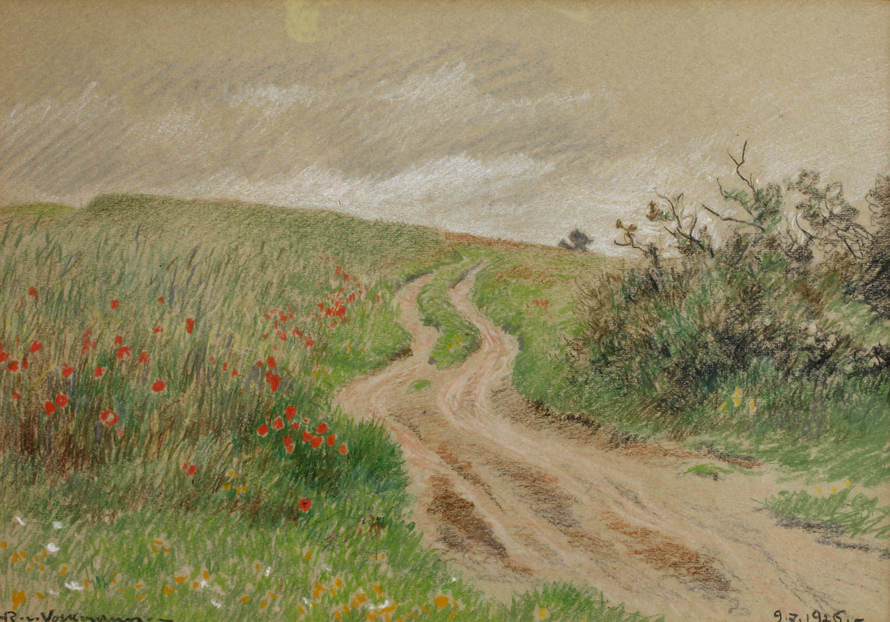 Hans Richard von Volkmann, Am Wegesrand