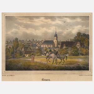 J. H. Kretzschau, Ansicht von Treuen