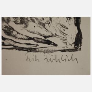 Fritz Fröhlich, Landschaft bei Leipzig