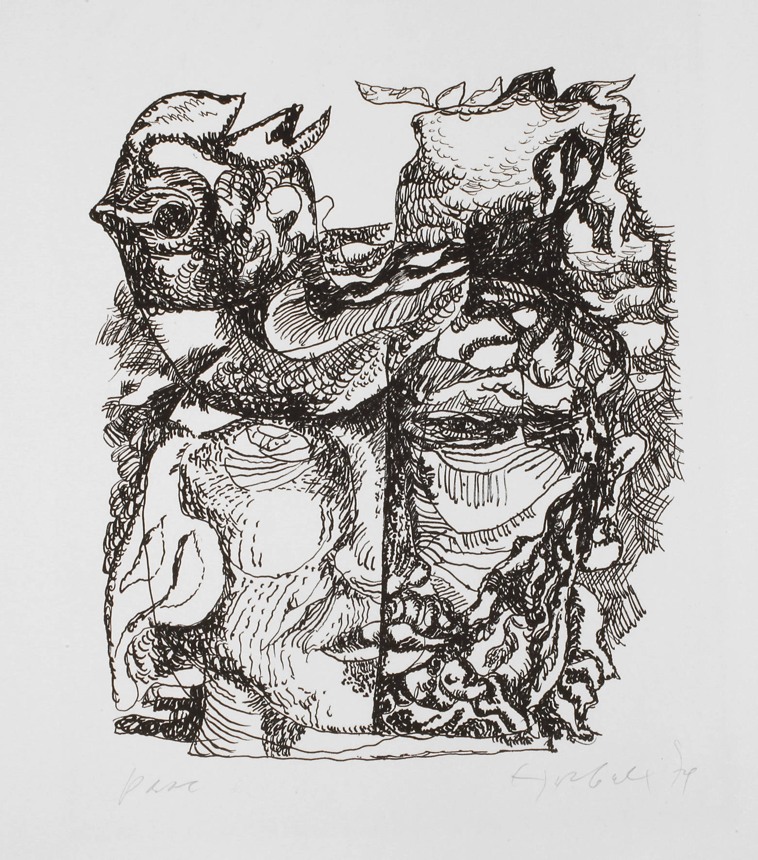 Prof. Günther Horlbeck, Figurale Komposition