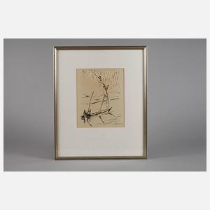 Prof. Herrmann Max Pechstein, ”Suezkanal”