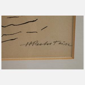 Prof. Herrmann Max Pechstein, ”Suezkanal”