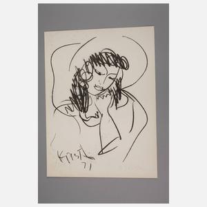 Helmut Schmidt-Kirstein, ”Junge Frau”