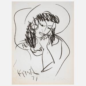 Helmut Schmidt-Kirstein, ”Junge Frau”