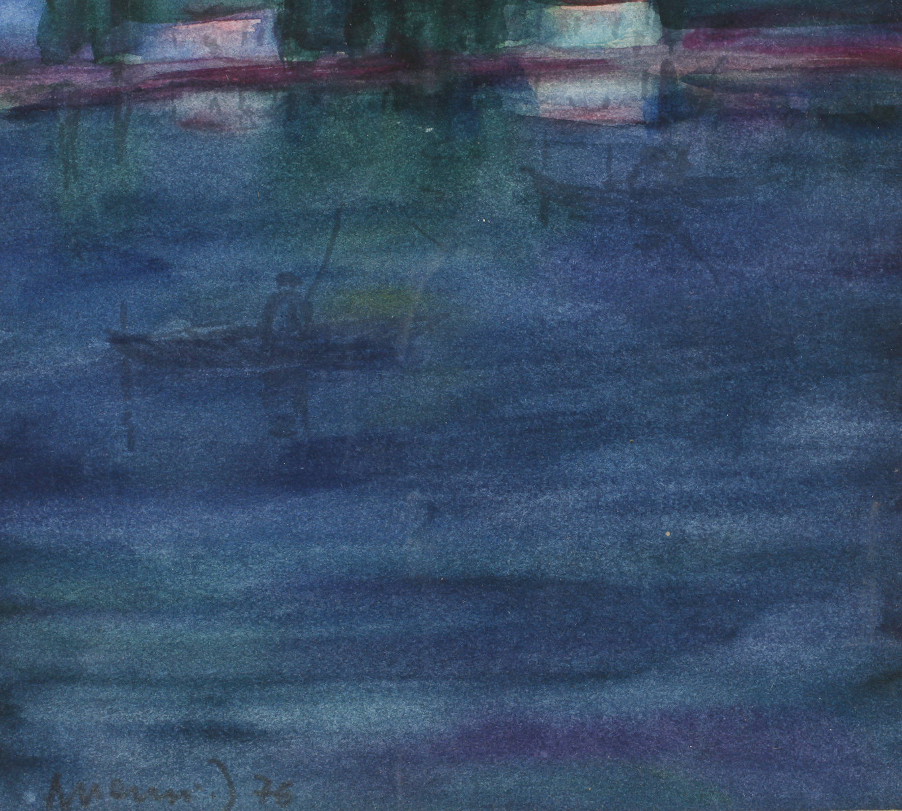 Albert Hennig, Abend am See