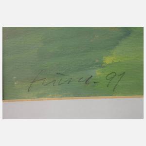 Klaus Hirsch, Grüne Landschaft