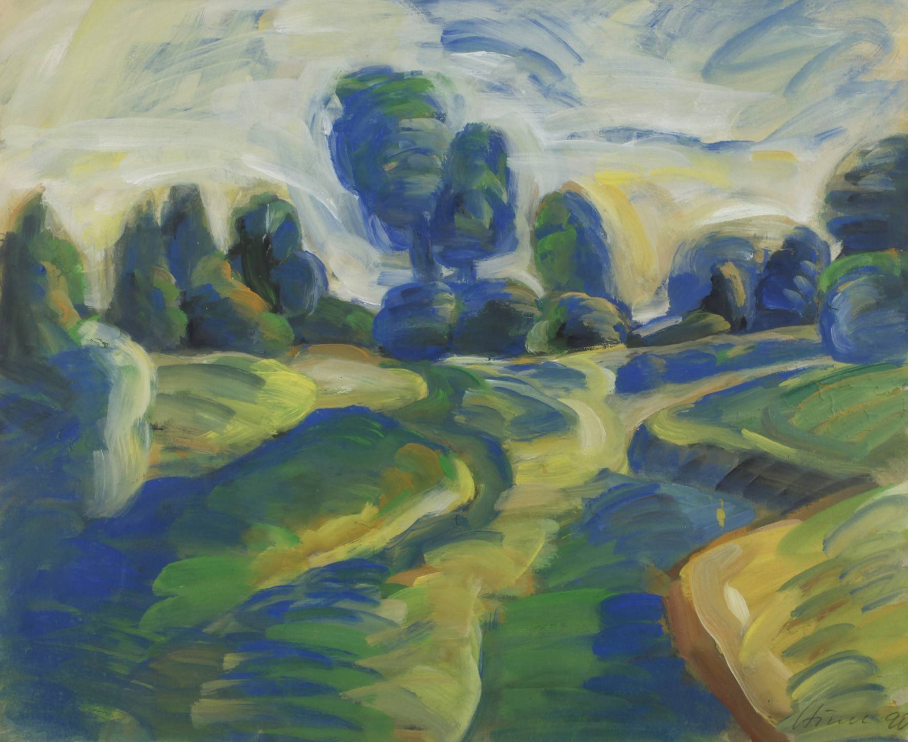 Klaus Hirsch, Sommerlandschaft