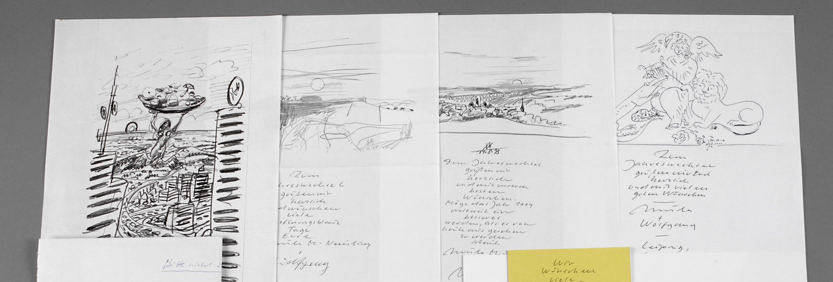 Prof. Wolfgang Mattheuer und Ursula Mattheuer-Neustädt