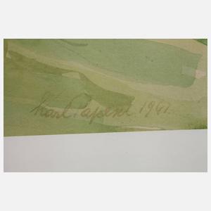 Karl Papesch, Frühling im Erzgebirge