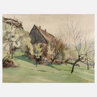 Karl Papesch, Frühling im Erzgebirge111