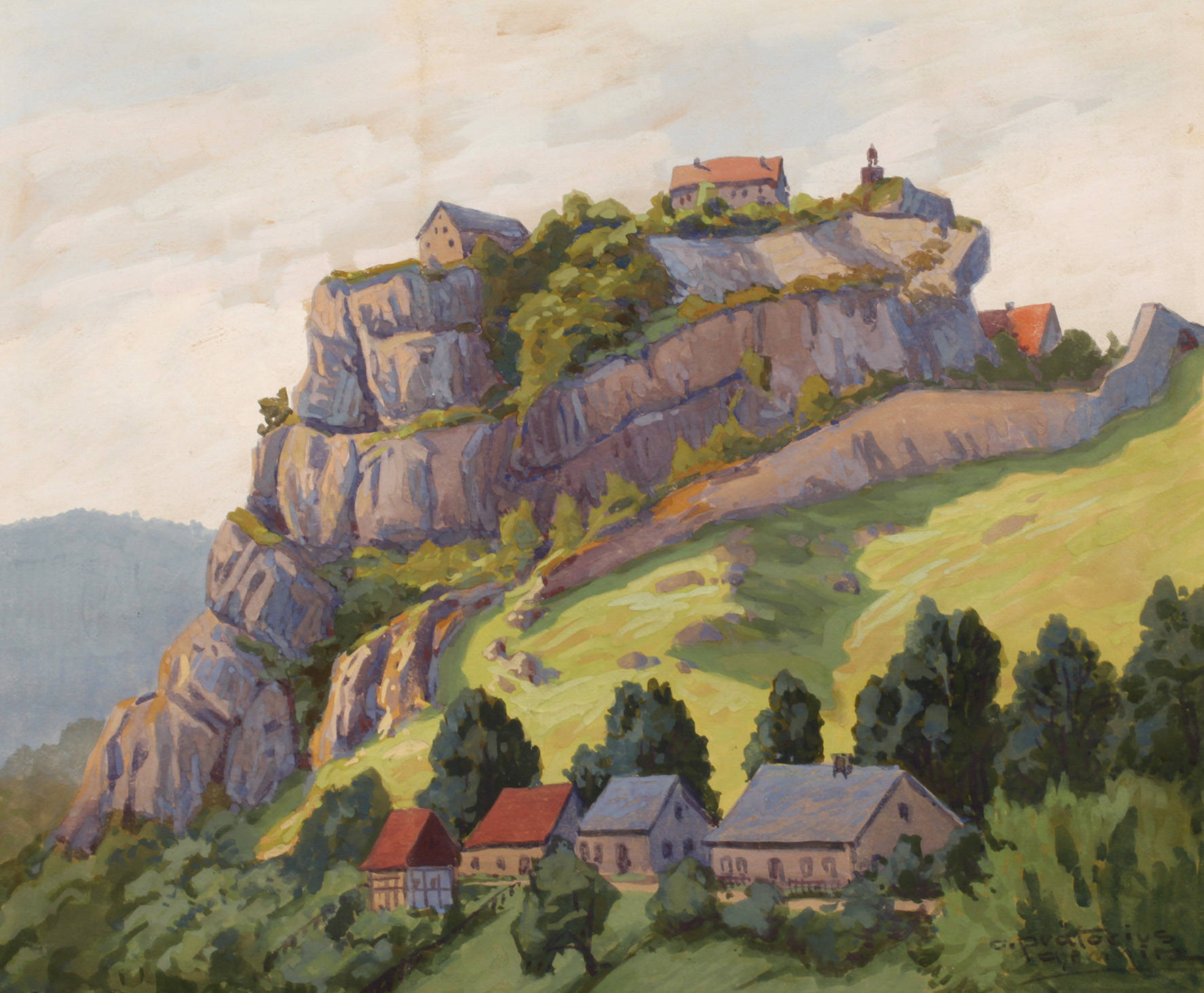 Karl Otto Prätorius, Sommer in der fränkischen Schweiz