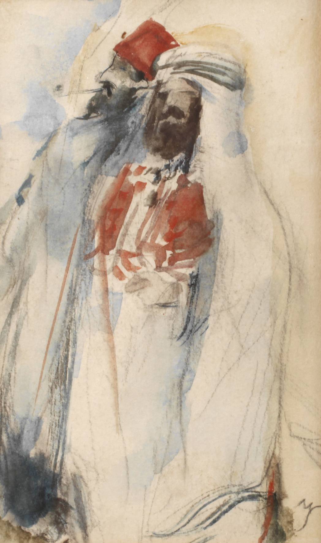 Prof. Max Schwimmer, Orientalische Szene