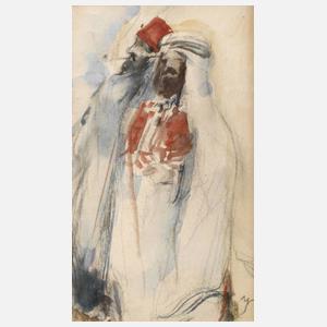 Prof. Max Schwimmer, Orientalische Szene