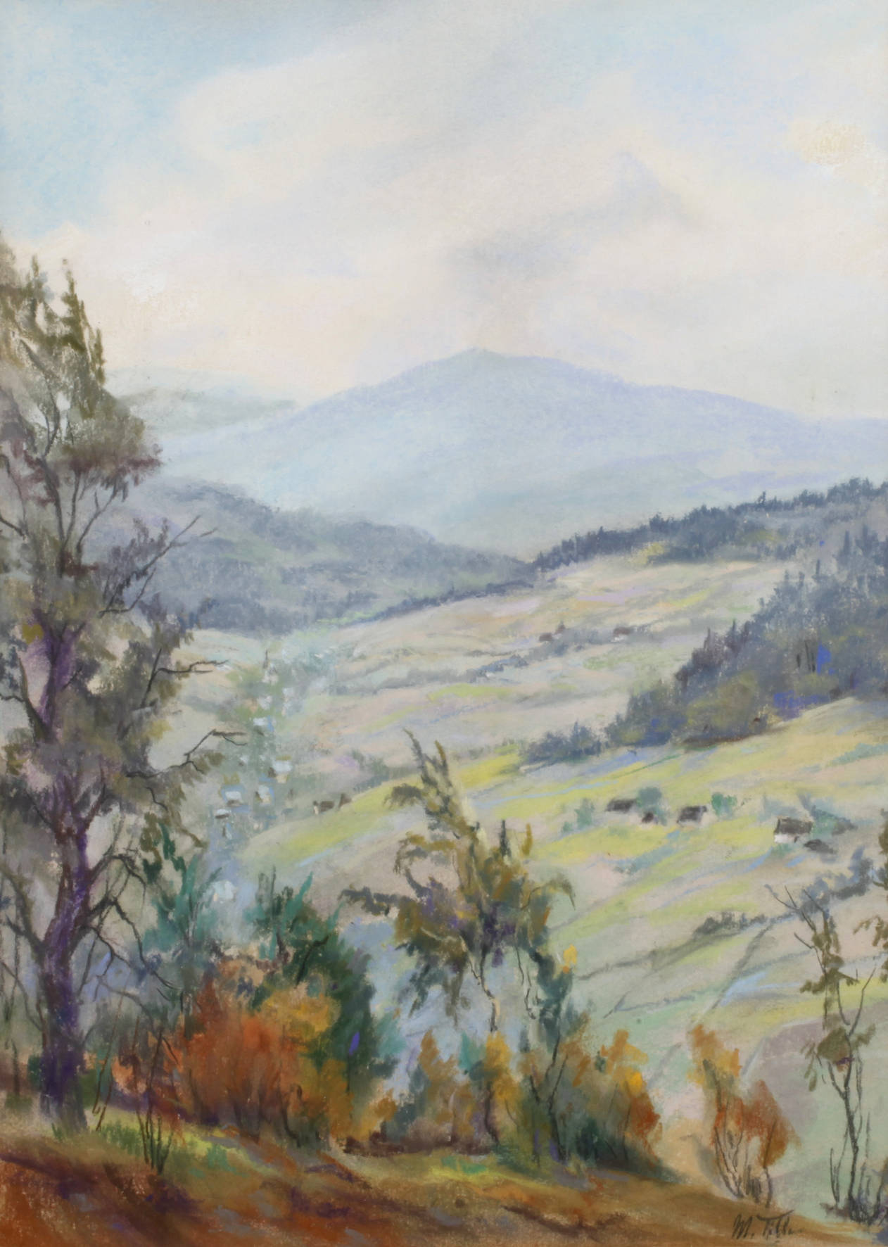 Max Tilke, attr., Gebirgslandschaft