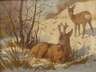 Siegfried Hauffe, Rehe im Schnee