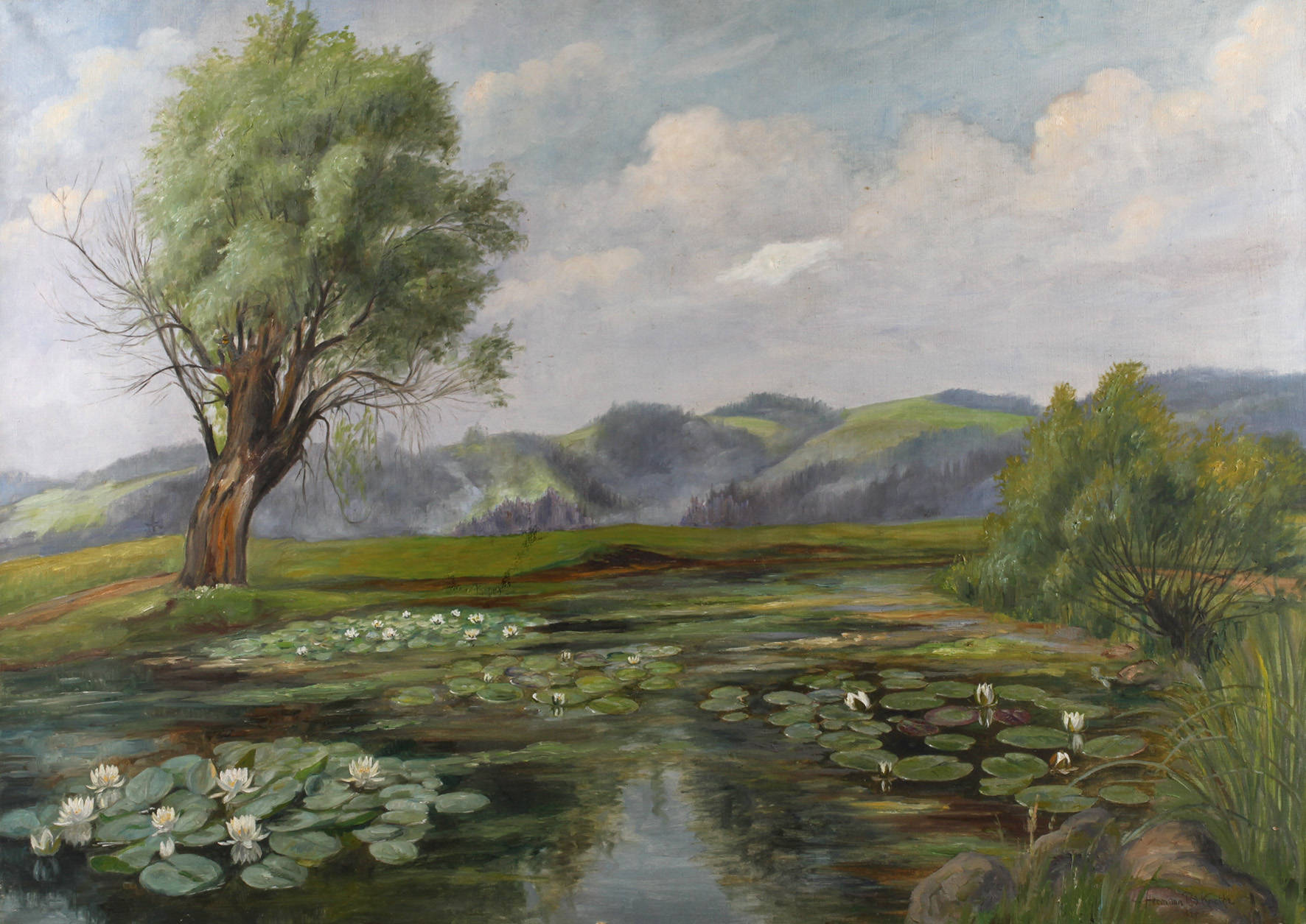 Hermann Richard Otto Knothe, Am Seerosenteich