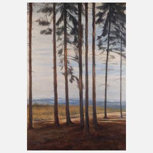 Albin Schlehahn, Am Waldrand