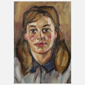 Gerhard Schöpplein, attr., Mädchenportrait