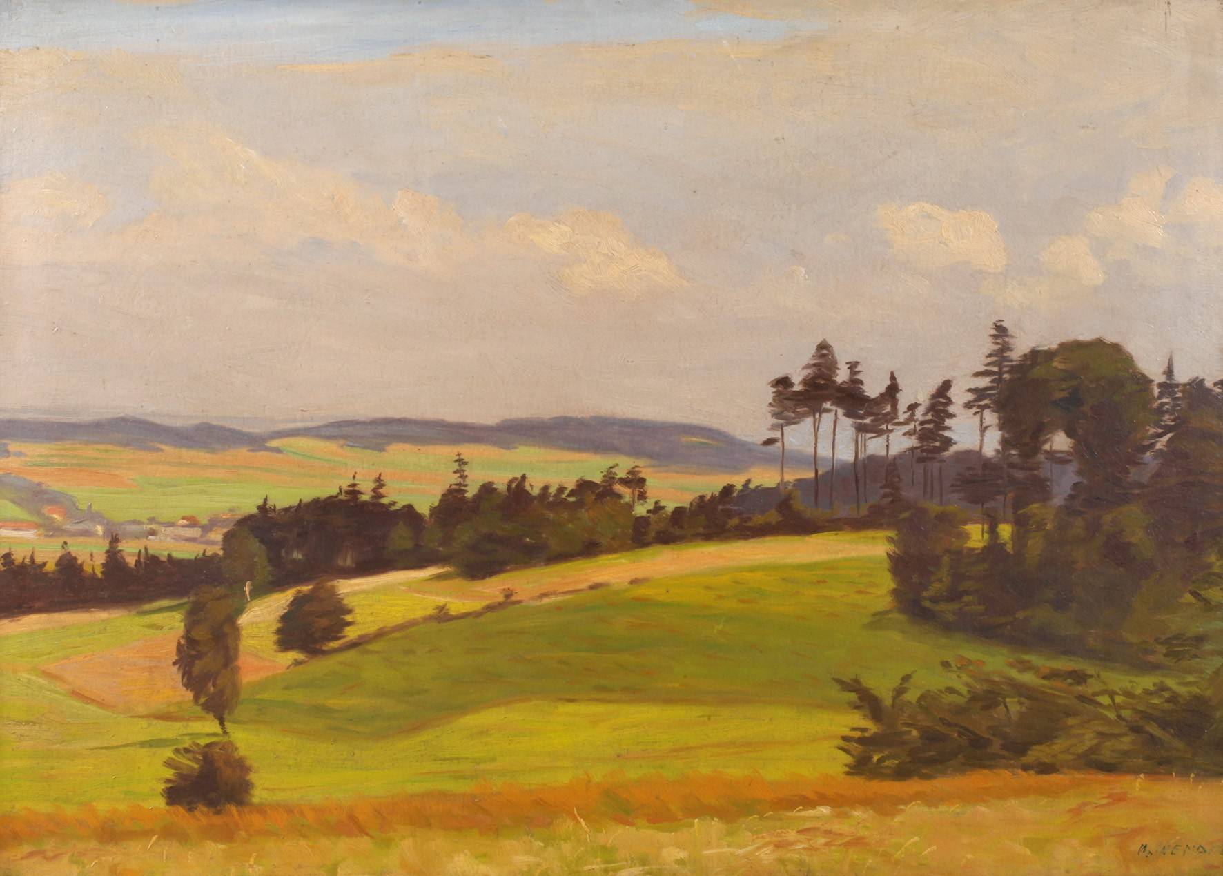 Wendel, Sommer im Vogtland