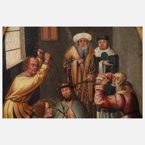 Diptychon mit Passionsszenen um 1500