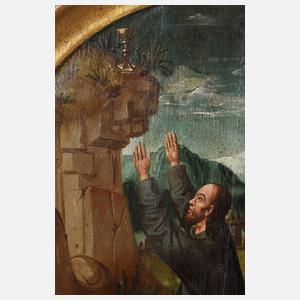 Diptychon mit Passionsszenen um 1500