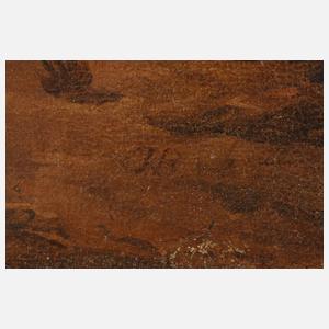 Nicolaes Berchem, Abend im Gebirge