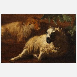 Nicolaes Berchem, Abend im Gebirge