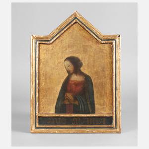 Bildtafel mit Mariendarstellung