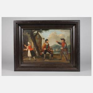 Barocke ländliche Szene