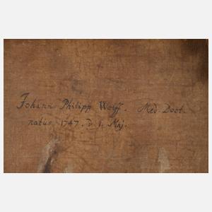 Geiger, Bildnis Dr. Johann Philipp Wolff