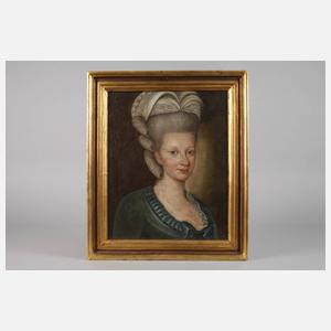 Barockes Damenportrait