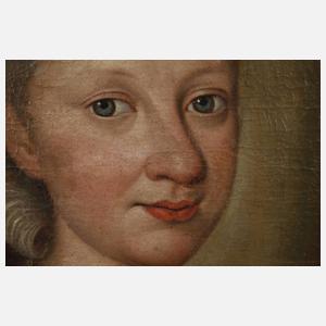 Barockes Damenportrait